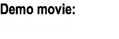 Demo movie: Site Records